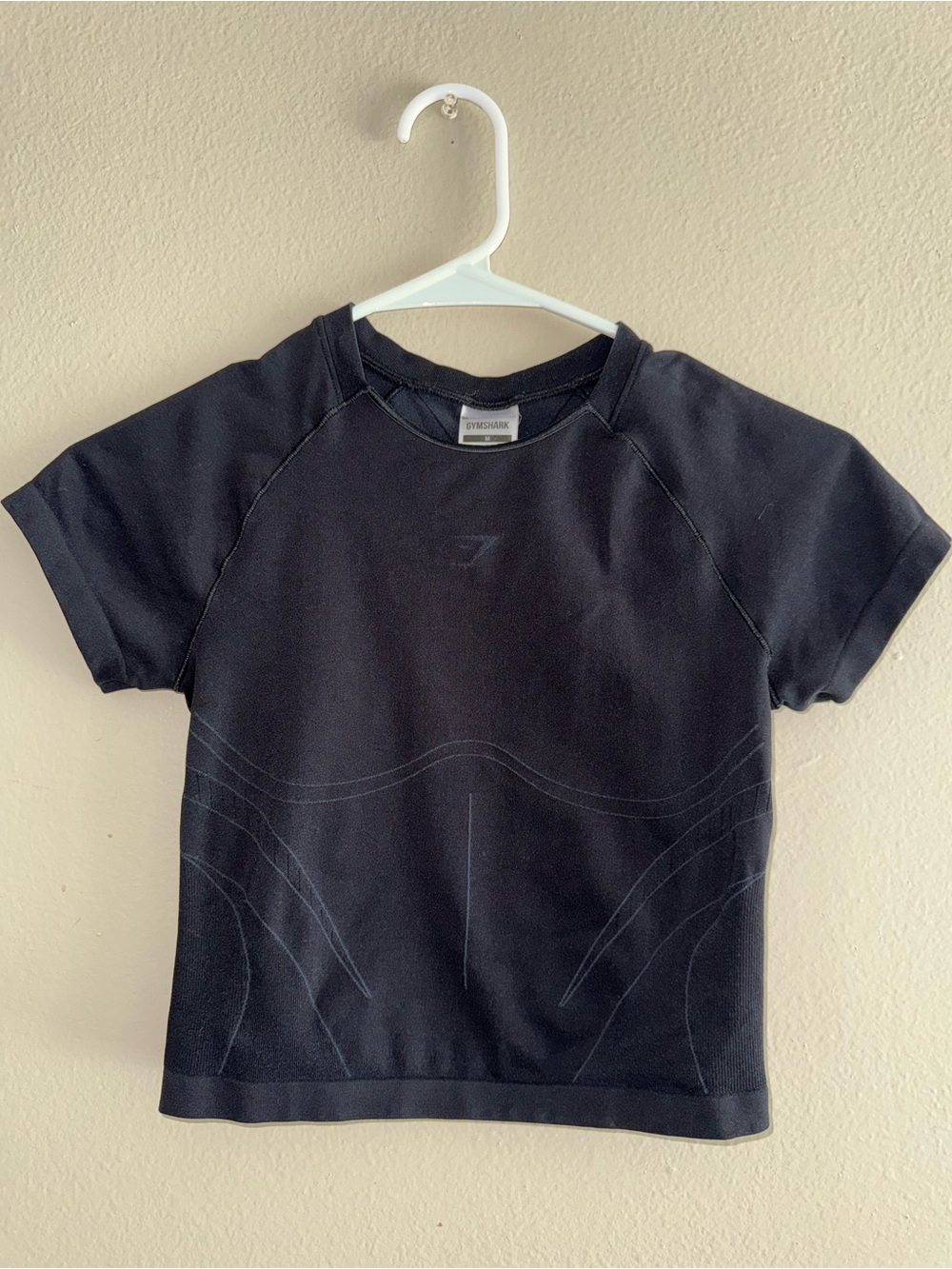 Gymshark Black Seamless Short Sleeve Muscle Tee